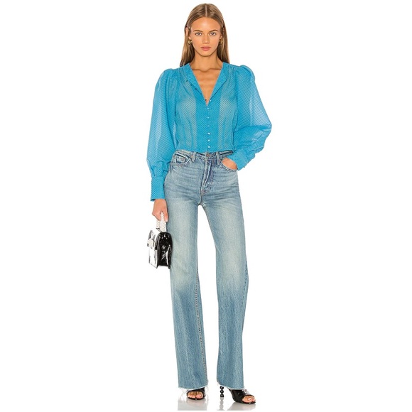 LPA Salma Top - Cerulean Blue - Small - Picture 4 of 14